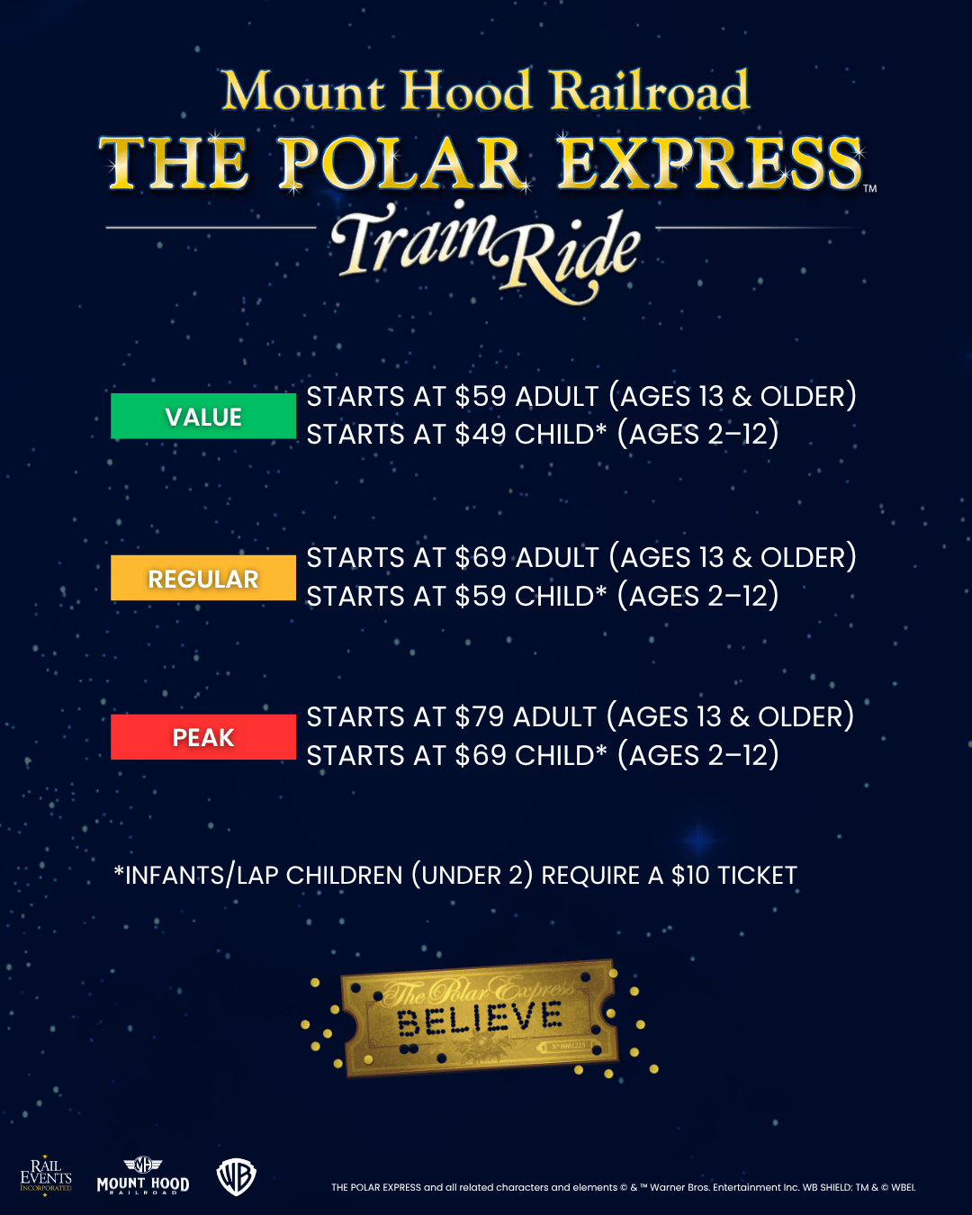 2025 – January Polar Express Legend 2025 - January Polar Express Legend