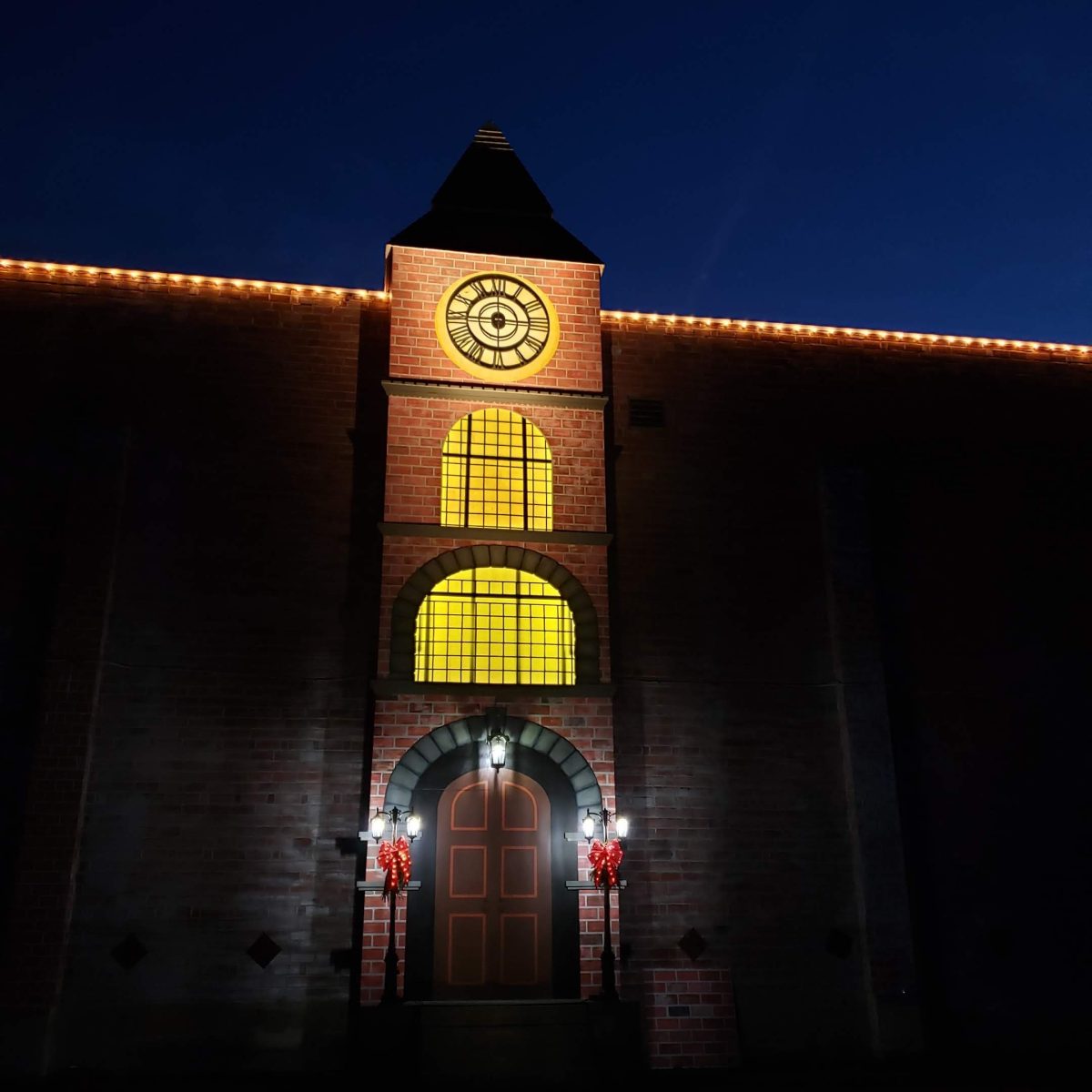 Polar Express Clock Tower